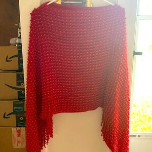 Poncho sweater